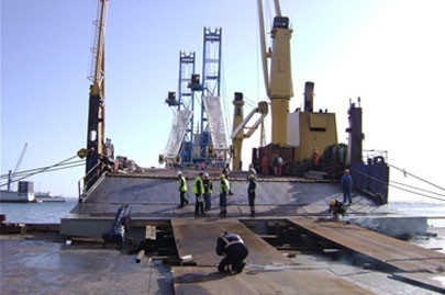 Offloading and commissioning of N.2 MHC